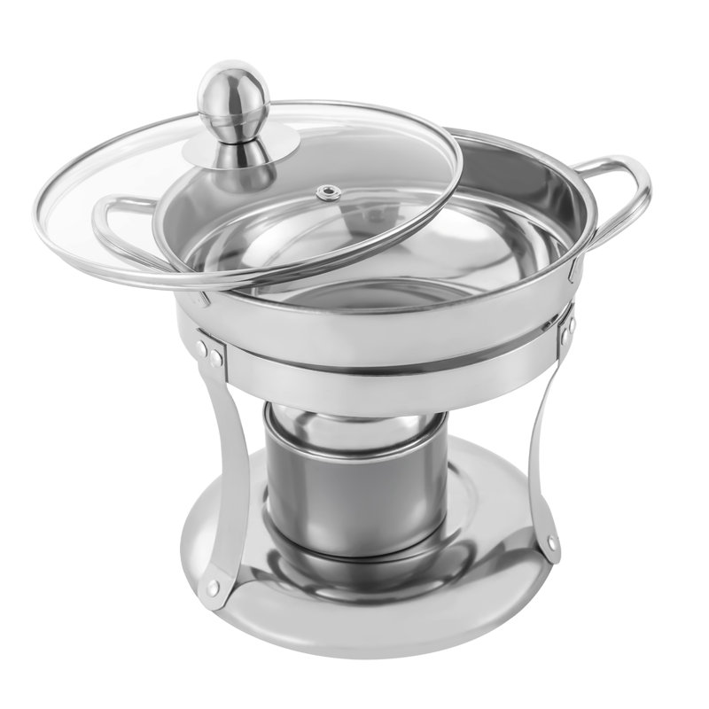 The Party Aisle™ Stainless Steel Round Chafing Dish & Reviews Wayfair